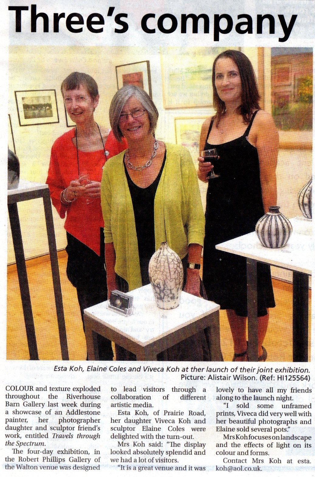 Travels Through the Spectrum Exhibition Artists